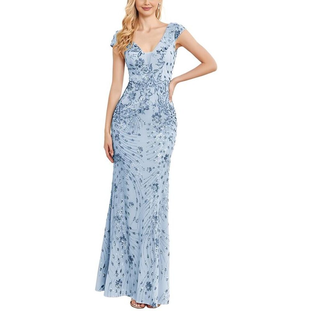 Vincent Womens  Embellished Maxi Dress